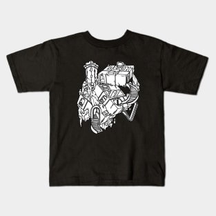 Moving Blocks - Inktober 19-5 Kids T-Shirt